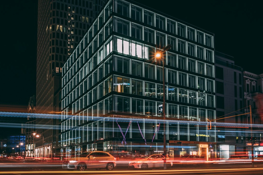 modern office building