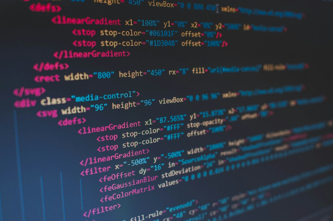 software developer coding